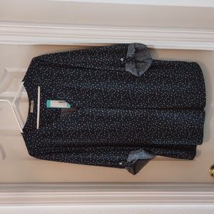 Beacon Patty Roll Tab Knit Top